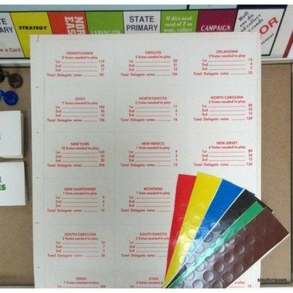 Republican GOP EXCLUSIVE 1984 Convention CAMPAIGN: Strategic Race for President - Picture 11 of 12